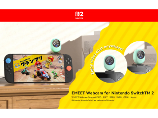 Nintendo Switch 2: новые возможности с веб-камерами EMEET